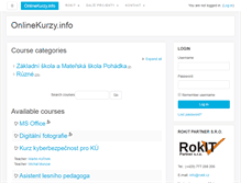 Tablet Screenshot of onlinekurzy.info